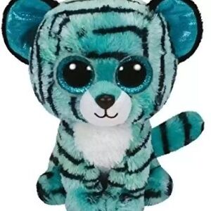 ULTRA-RARE Ty Beanie Boo Tess The Tiger Justice Exclusive Plush 6" (2015) W/ Tag
